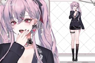 create live2d vtuber expressions, emotes and custom toggles