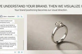 ai image editing of your product with video included
