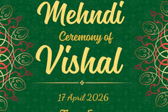 create aesthetic wedding invitation video for weddings