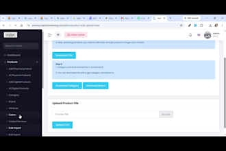 develop custom laravel PHP web application and admin dashboard