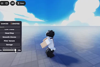 create custom roblox emotes, dance animations, seamless loops and r15 animation