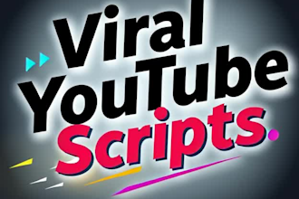 write a viral youtube script for your videos and ads