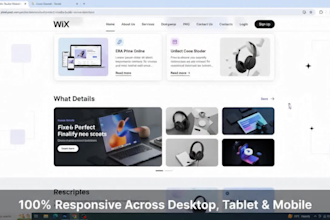 convert website to wix studio build responsive wix studio website