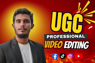 do ugc video editing for your social media brands
