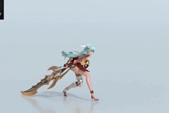 do 3d game model, 3d game character animation, game assets in unity, maya, ue5