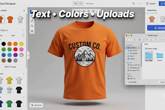 create custom product with fancy product designer