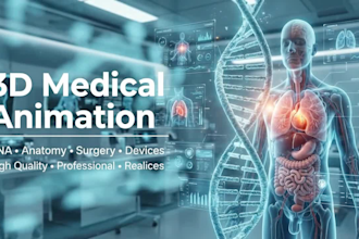 do 3d medical animation, medical, 3d animatio, medical animation