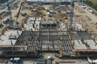 create cinematic construction real estate timelapse videos