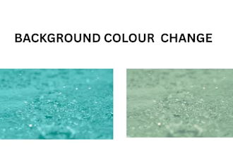 remove the background and redesign the picture