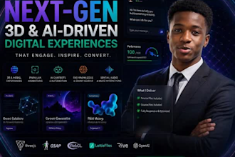 do 3d, immersive, parallax websites
