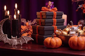 create a halloween ai video for eccomerce brands product promotional video