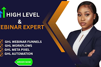build ghl webinar funnel ghl snapshot go high level agency