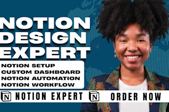 notion template design custom notion dashboard notion expert notion automation