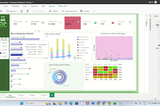 create professional power bi dashboard and data storytelling