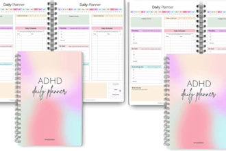 design hyperlinked digital adhd planner  goodnote ipad etsy digital planner