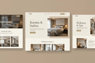 write professional german and english website copy for hotels