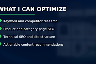 do ecommerce SEO to improve product visibility and organic traffic