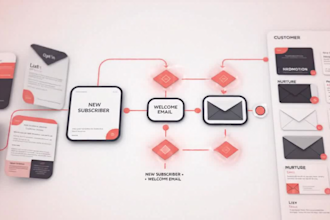 set up flodesk email templates, newsletter, automation and workflows