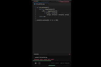 debug and fix errors in your python code