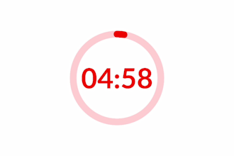create custom countdown timer animation for you in few hours