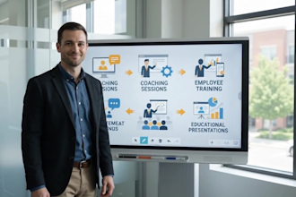 do a nice ai elearning video online course video elearning course