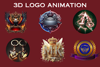 3d logo animation gaming intro youtube animation twitch outro motion design