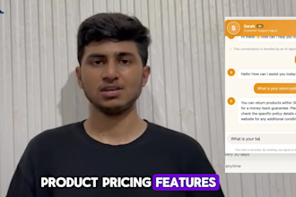 add ai sales chatbot to online store with lead tracking dashboard