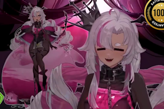 design and rig vtuber model, live2d rigging and vtube studio setup