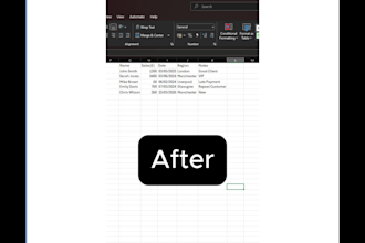 transform messy data into clean, organized spreadsheets