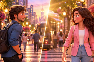 3d pixar style animation ai cartoon storytelling 3d pixar style ai animation