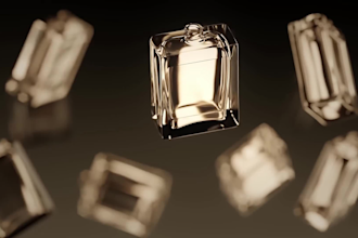 do 3d cosmetic product animation, 3d beauty product animation