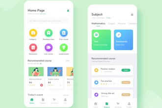 develop education app development lms development elearning app