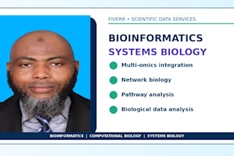 perform bioinformatics and computational biology  analysis