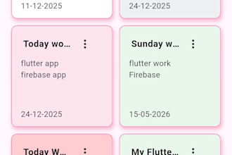 create flutter app ui design