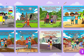 illustrate childrens book for amazon KDP storybook illustration
