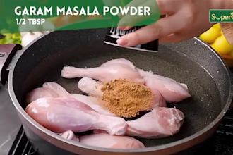 edit food videos, cooking videos and recipe reels for social media