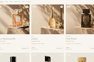 design a luxury ecommerce website UI UX in figma