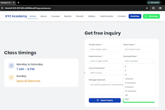 make a website for you