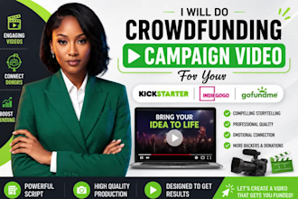 do crowdfunding campaign video for your kickstarter indiegogo gofundme campaign