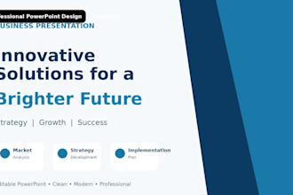 design professional powerpoint presentation for students