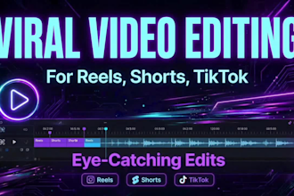 do professional video editing for you tube and instgram