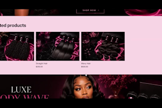 hair extension hair extension store shopify store hair website beauty website