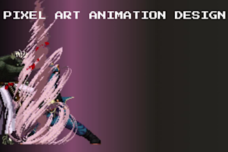 create pixel art animation and sprites for games