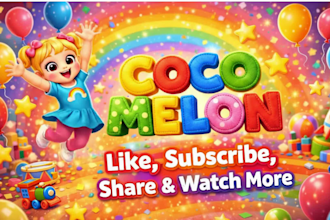 do joyful youtube kids intro and outro video and kid video editing