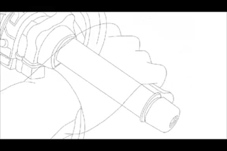 do 2d frame by frame cartoon animation black and white animation pencil art