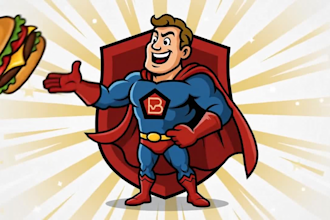 create a custom mascot logo within 24 hours