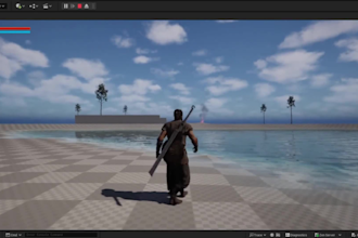 create 3d game animation, blender, maya, game vfx and glb model animation