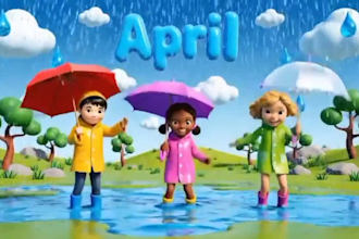 create 2d kids nursery rhymes and cartoon animation videos