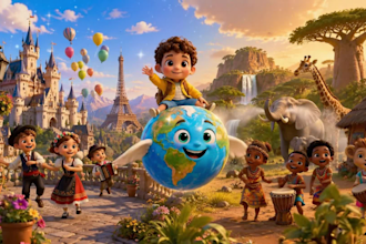 3d ai animation nursery rhymes learning videos for kids,music videos for kids