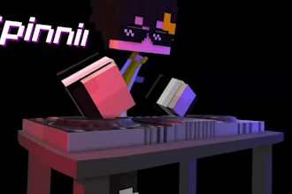 make minecraft 3d animation minecraft intro for your youtube